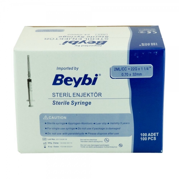 Çorlu 2 Cc 3 Prç Enjektör 100 Ad