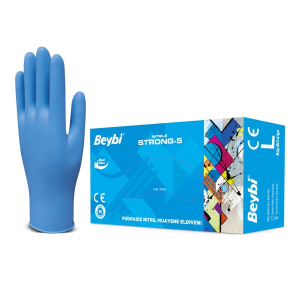 Çorlu Muayene Eldiveni 100'lük Nitril
